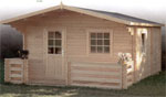 wooden houses