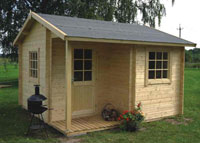 wooden sheds