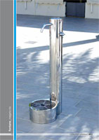 fontana acciaio inox