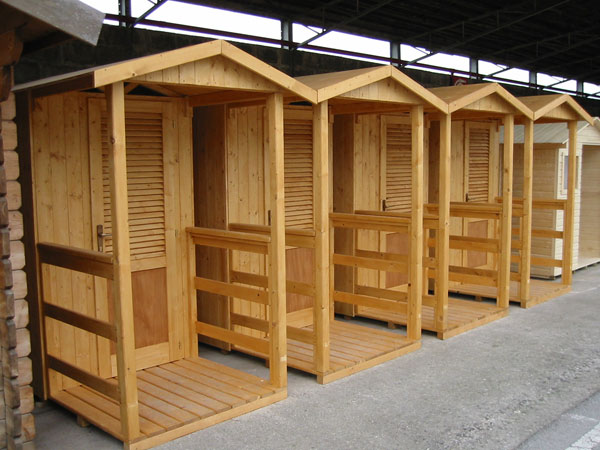 spogliatoio legno