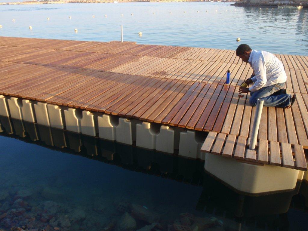 pontile galleggiante polydock indigo
