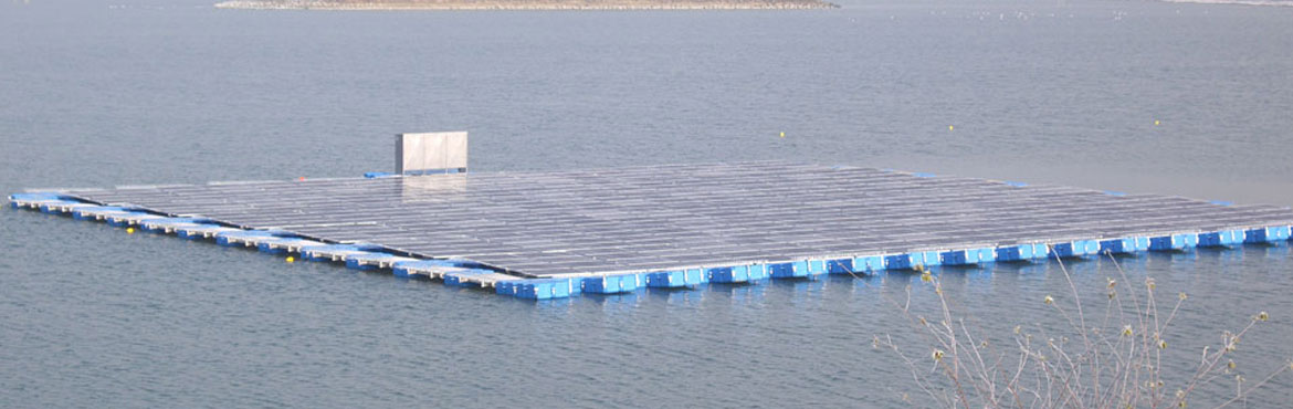 impianto fotovoltaico galleggiante